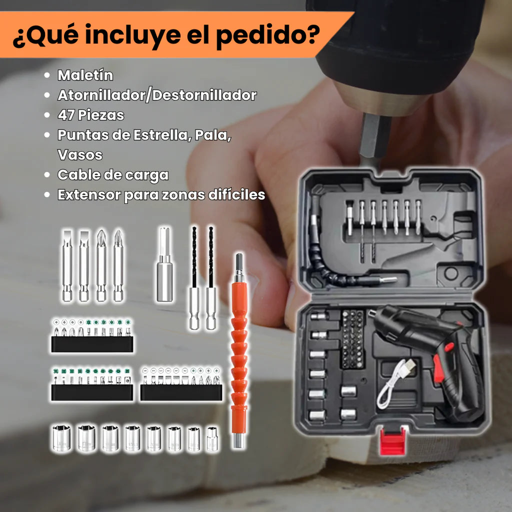 Kit Eléctrico 44 Piezas en 1 – PowerFix