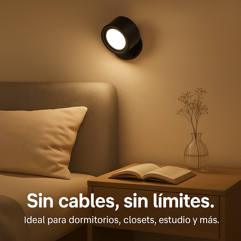 Lámpara 360 – Magnética y Recargable