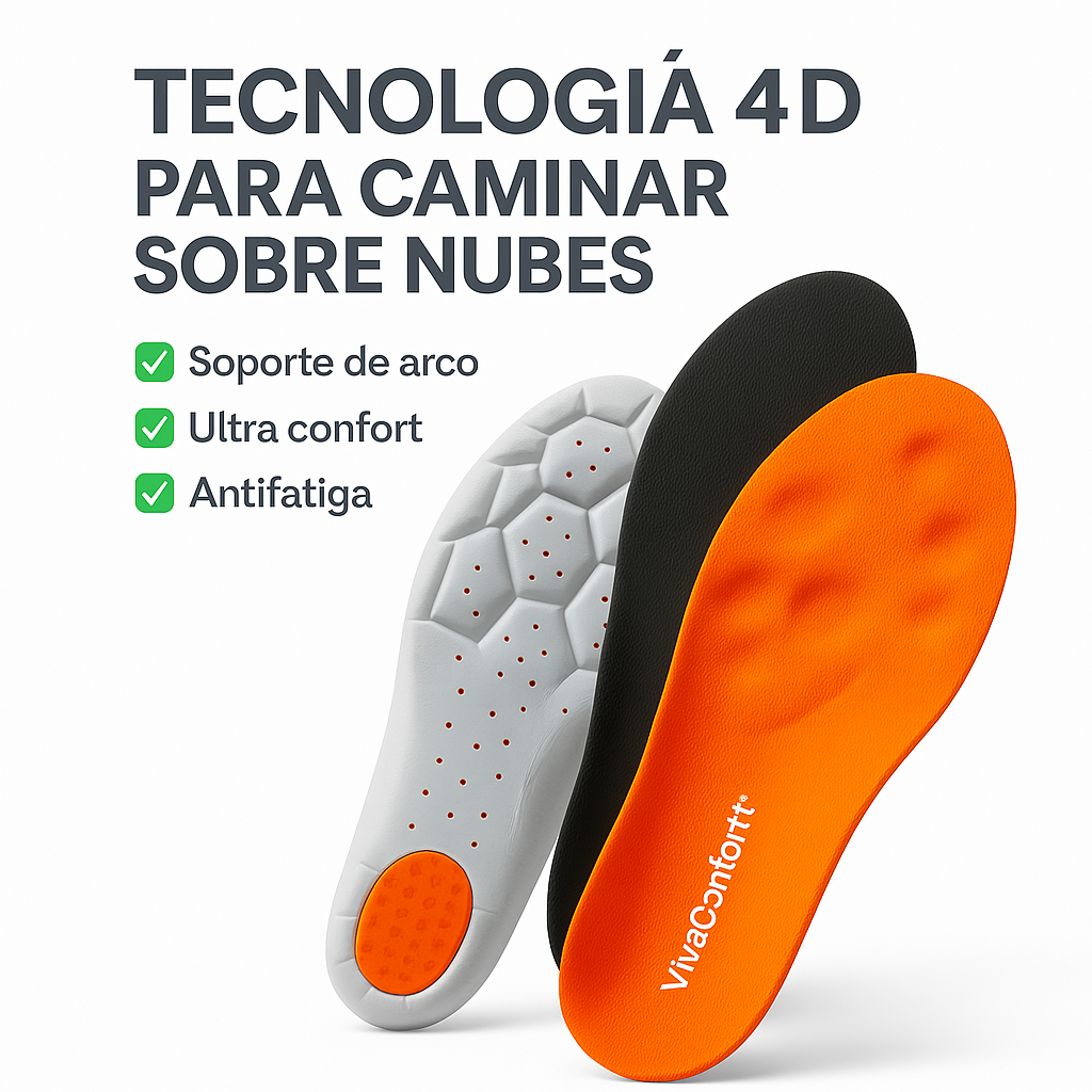 Plantillas VivaConfort® – Diseñadas para aliviar, corregir y transformar tu bienestar