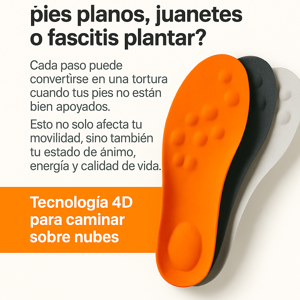 Plantillas VivaConfort® – Diseñadas para aliviar, corregir y transformar tu bienestar