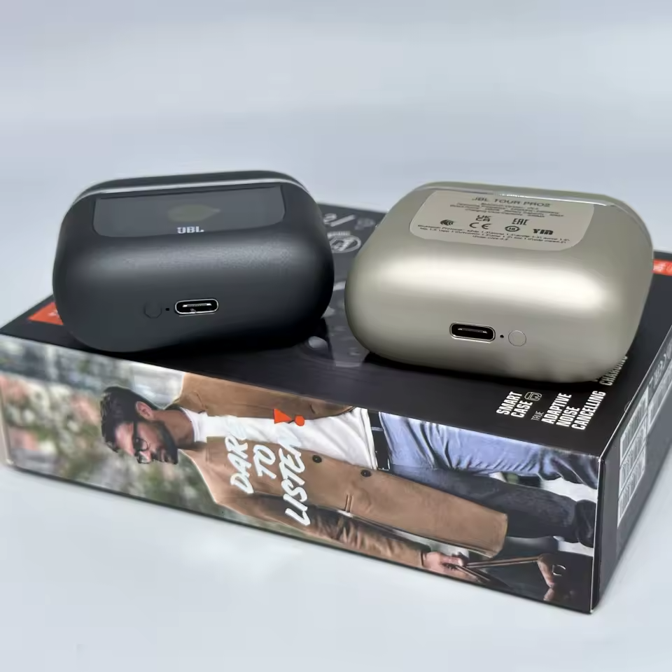 JBL Tour Pro 2 – Auriculares Inteligentes con Cancelación de Ruido y Estuche Táctil