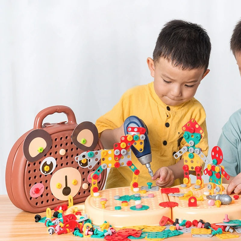 Set de aprendizaje Montessori - Tablero de aprendizaje interactivo