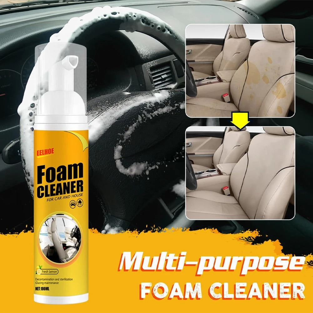 Foam Cleaner® - Limpieza profunda en segundos.