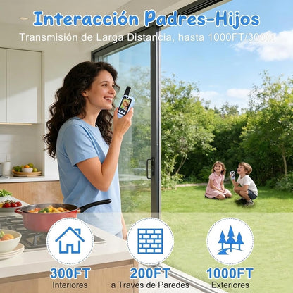 DuoCam Kids™ – Walkie Talkie con Cámara