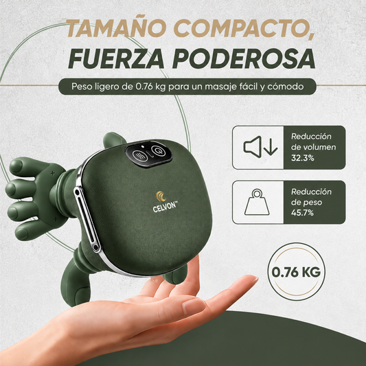 BodyRelax Pro™ | Masajeador Corporal Shiatsu con Calor 4D