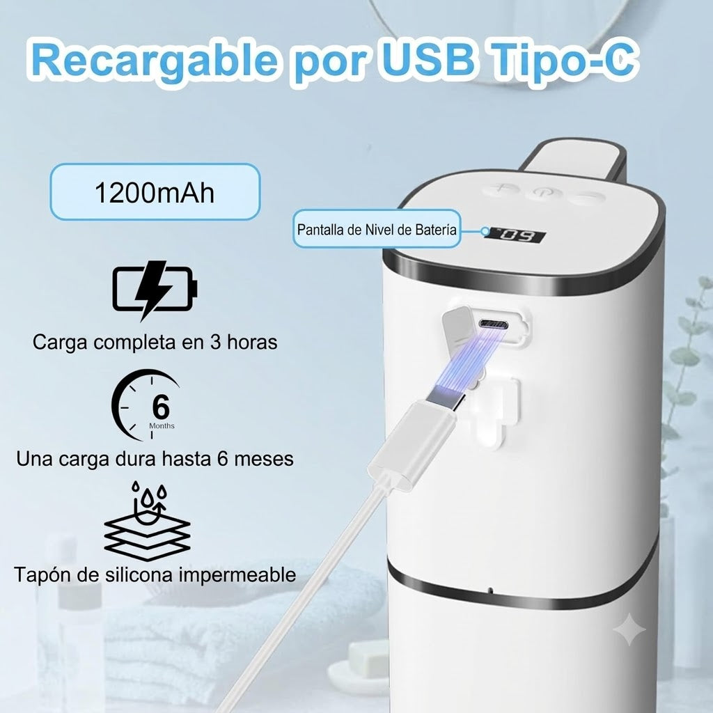Dispensador de Jabón Automático