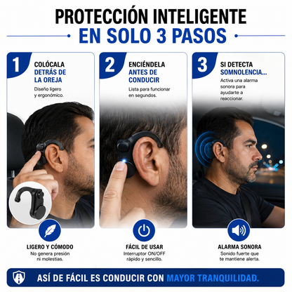 Sensor Inteligente Antisueño Para Conductores