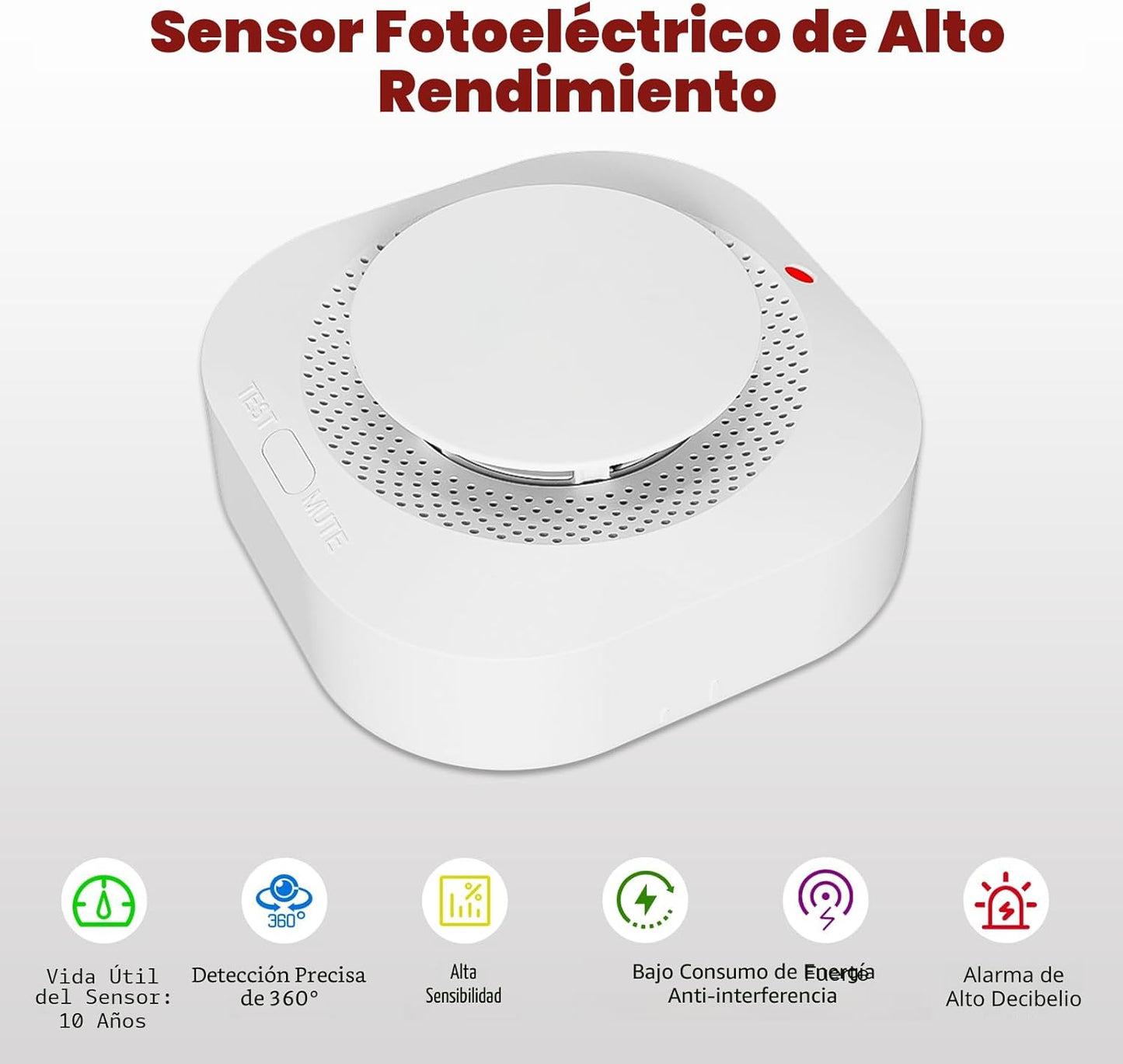 Sensor De Humo Inteligente™- FireGuard