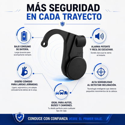 Sensor Inteligente Antisueño Para Conductores