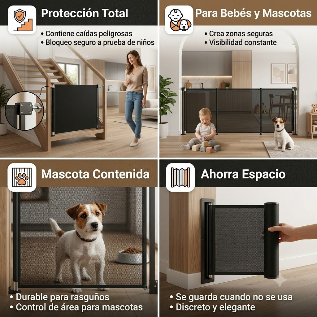 MallaRetráctil para Bebés y Mascotas™