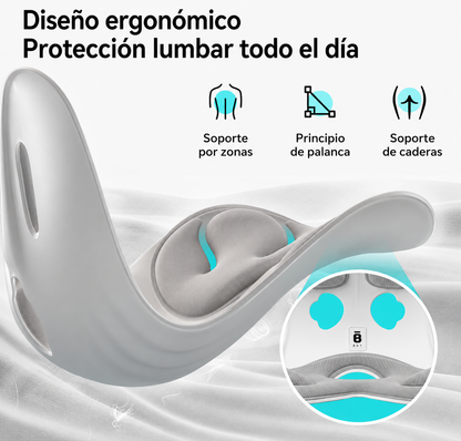 PosturaPro™ - Corrector Lumbar Ergonómico