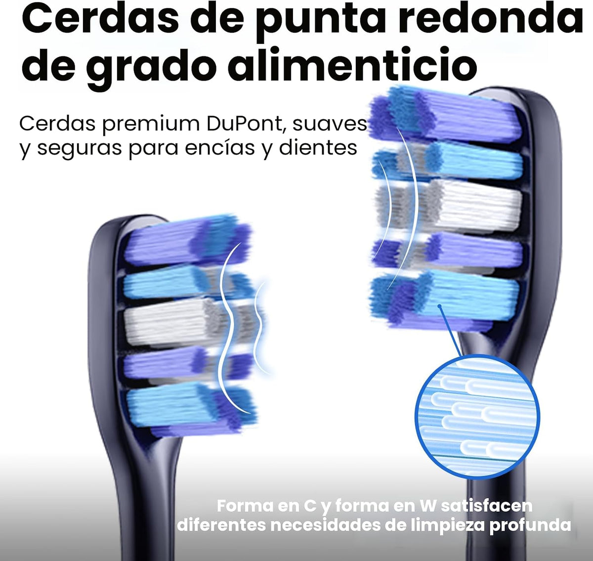 DentaSonic™ – Cepillo Dental Eléctrico Sónico