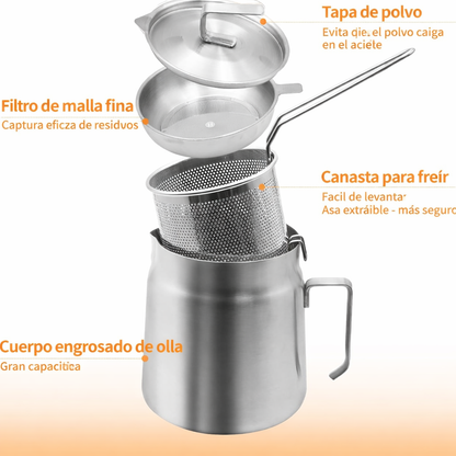 Olla Filtro Pro de Aceite