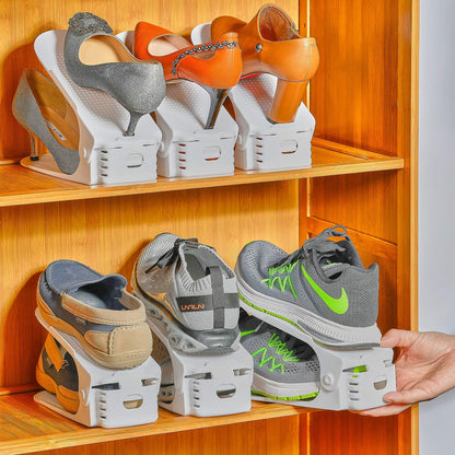 Shoebox Duo™- Organizador Vertical con Altura Ajustable para Todo Tipo de Calzado