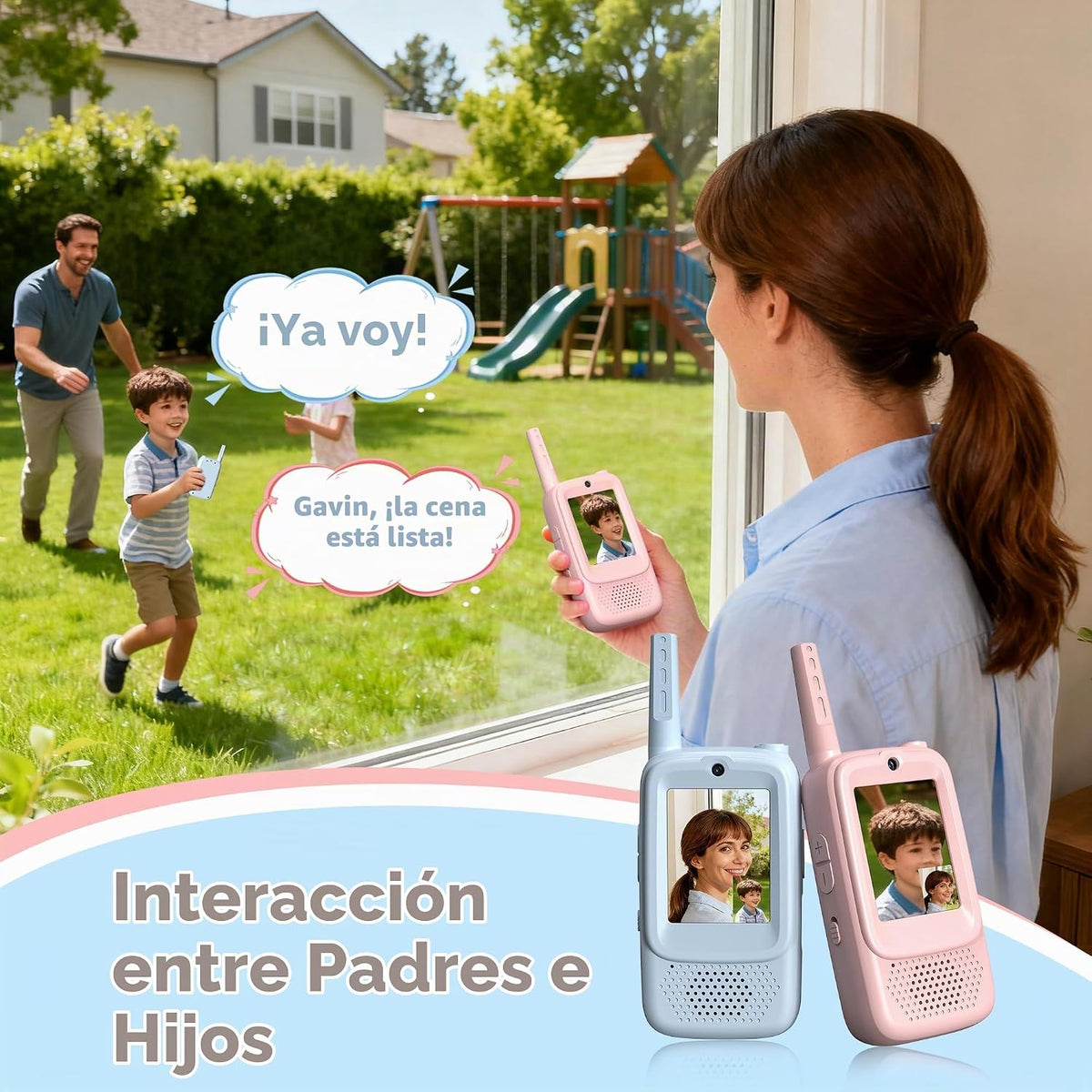 DuoCam Kids™ – Walkie Talkie con Cámara