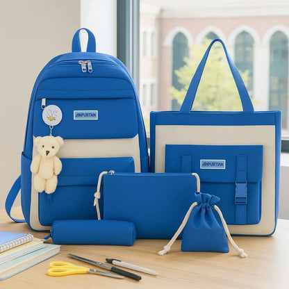 Kit de 5 Morrales Premium con Estilo Kawaii - SweetPack