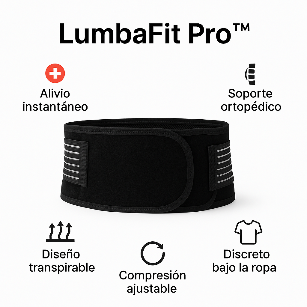 Cinturon LumbaFit Pro™  -  Alivio para el dolor de espalda y ciática