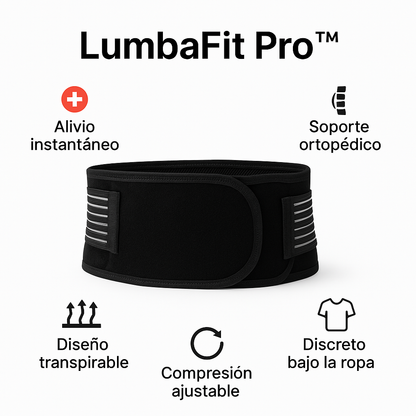 Cinturon LumbaFit Pro™  -  Alivio para el dolor de espalda y ciática
