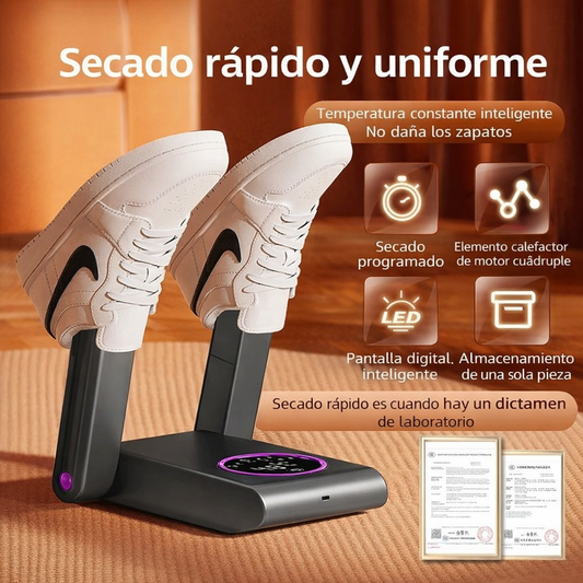 SecaBoots Pro™ – Secador térmico 360° para botas y calzado