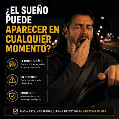 Sensor Inteligente Antisueño Para Conductores