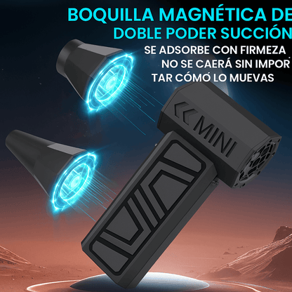 TurboClean Pro® – Soplador de Aire Comprimido Recargable