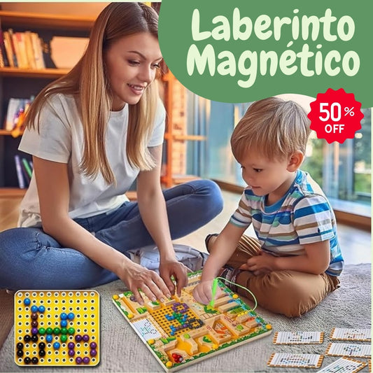 Laberinto Montessori – Juego interactivo para potenciar habilidades motoras y numéricas.