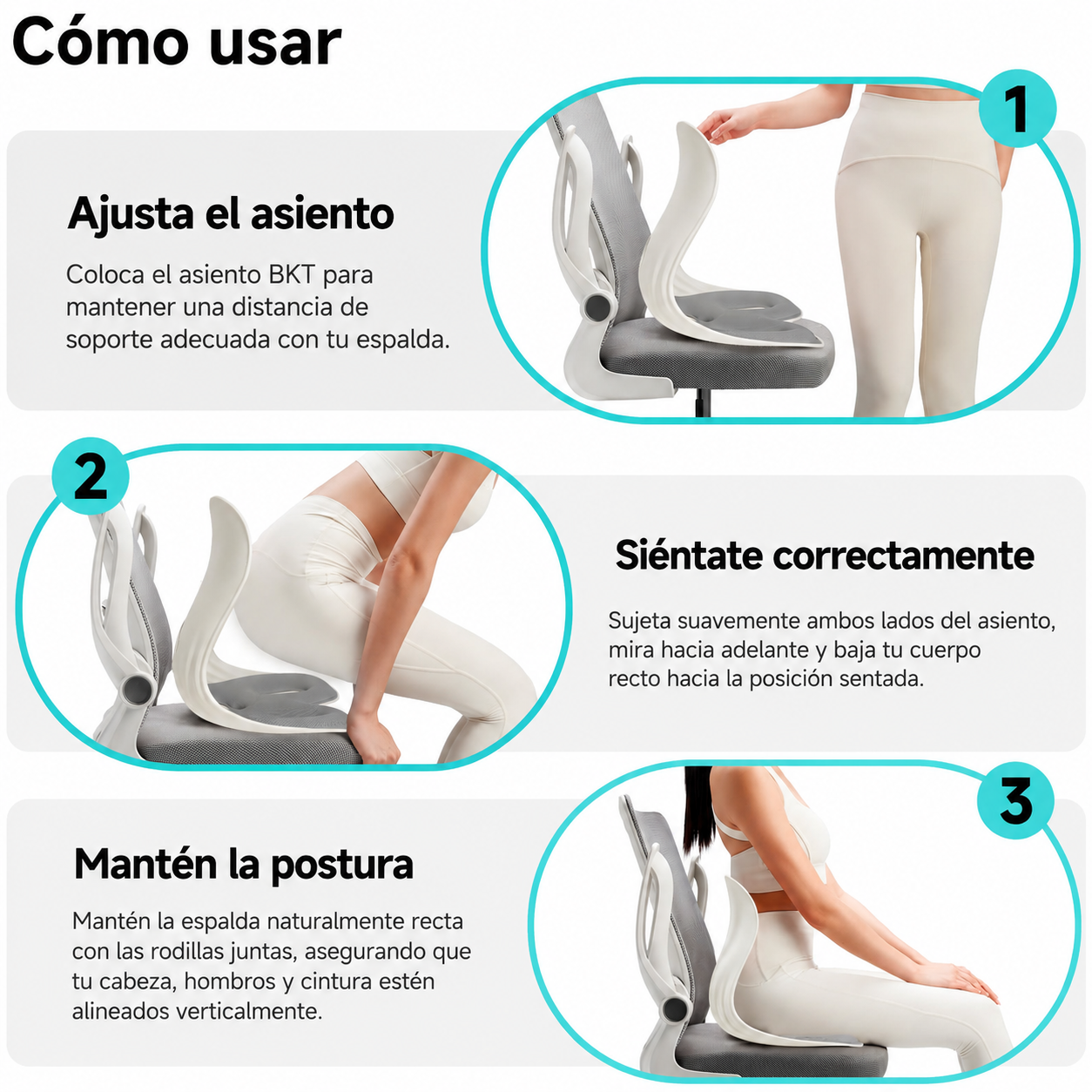 PosturaPro™ - Corrector Lumbar Ergonómico