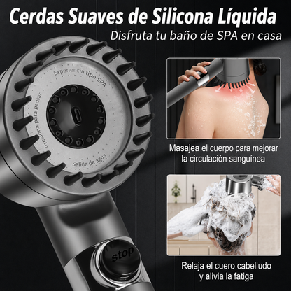HydroSpa Premium – Cabezal Filtrador con Masaje Capilar