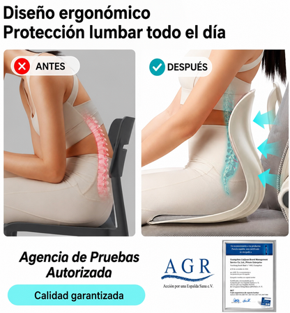 PosturaPro™ - Corrector Lumbar Ergonómico