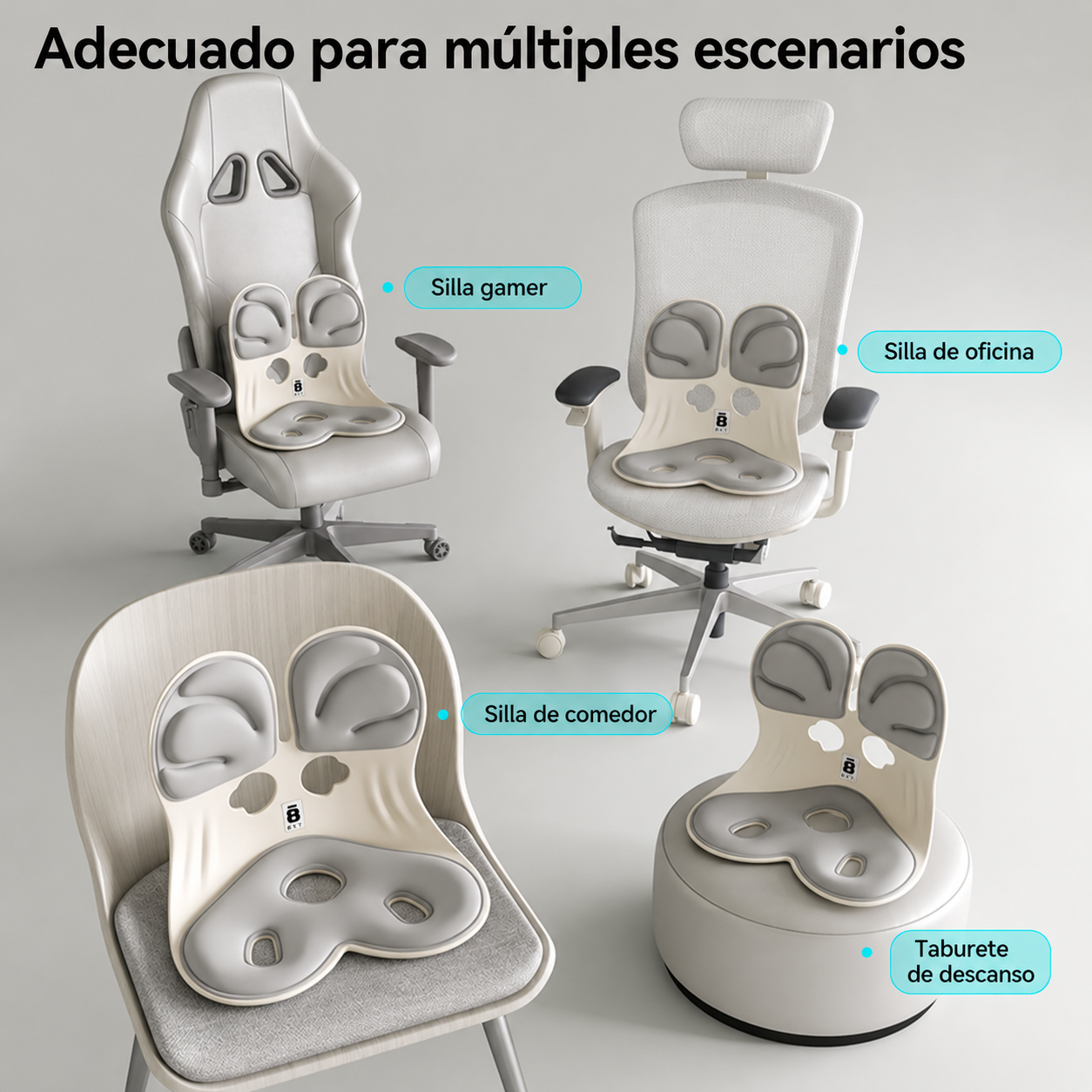 PosturaPro™ - Corrector Lumbar Ergonómico