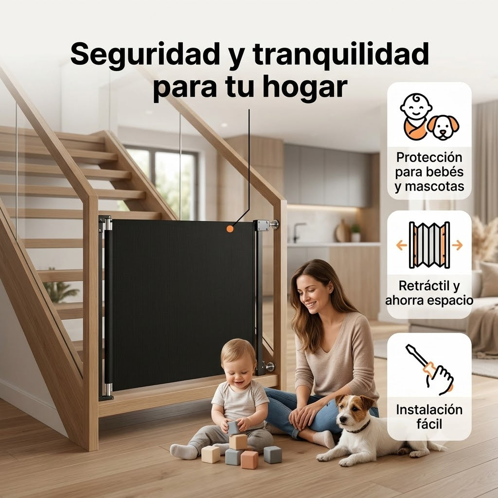 MallaRetráctil para Bebés y Mascotas™