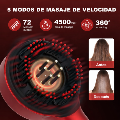 Cepillo Inteligente Estimulador Capilar - ScalpBoost 3L –