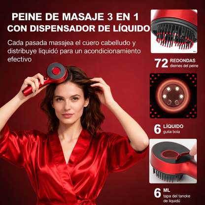 Cepillo Inteligente Estimulador Capilar - ScalpBoost 3L –