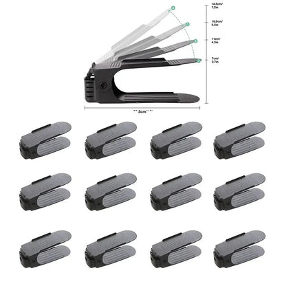 Shoebox Duo™- Organizador Vertical con Altura Ajustable para Todo Tipo de Calzado