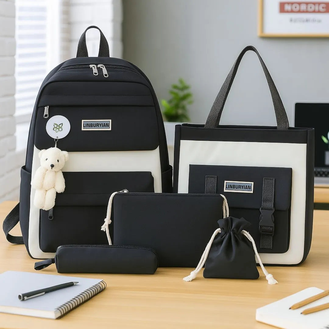 Kit de 5 Morrales Premium con Estilo Kawaii - SweetPack